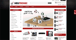 Desktop Screenshot of neutronic.es